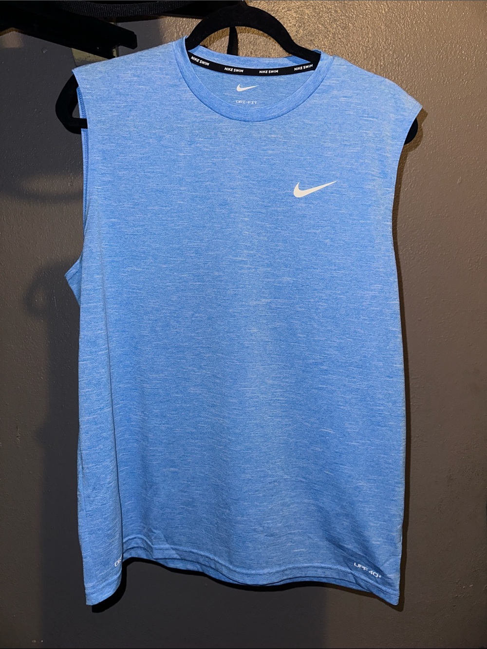 Nike Light Blue Dri-FIT Sleeveless Tank Top